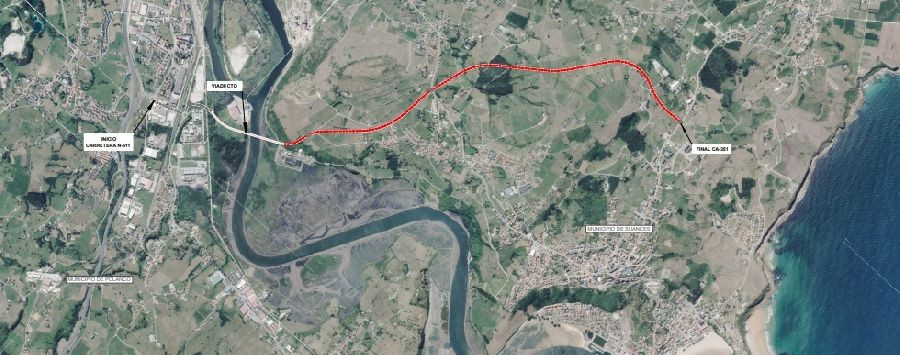 A información pública el estudio de viabilidad económico-financiera de la carretera Requejada-Suances