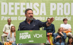 Abascal avisa a Feij&oacute;o de que atacar a Vox "no es el camino" e insiste en una estrategia com&uacute;n contra el Gobierno