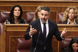 Abascal carga contra Gobierno y PP tras el rechazo de Vox a enviar tropas a Ucrania: "Napoleones de sal&oacute;n"