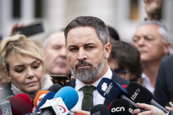 Abascal pide una reuni&oacute;n a Feij&oacute;o para "coordinar la respuesta institucional" frente al "golpe" de S&aacute;nchez