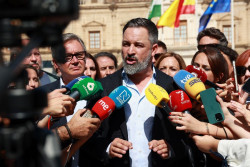 Abascal seguir&aacute; el desfile de las Fuerzas Armadas este domingo desde la calle y no desde la tribuna de autoridades