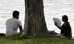 Abril deja temperaturas r&eacute;cords hasta 12&ordm;C superiores a lo normal y el viernes se podr&iacute;an rozar los 40&ordm;C en el sur