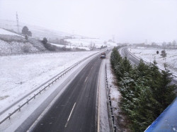  Activados los avisos naranjas por nieve en el centro y por costeros