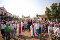 Almonte renueva en el Roc&iacute;o Chico 212 a&ntilde;os de "gratitud" a la virgen en el marco del A&ntilde;o Jubilar