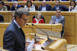 Arranca el primer debate del a&ntilde;o entre S&aacute;nchez y Feij&oacute;o en el Senado