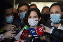 Ayuso pide celebrar pronto el congreso del PP de Madrid para "evitar desgaste" y apuesta por la unidad y la integraci&oacute;n