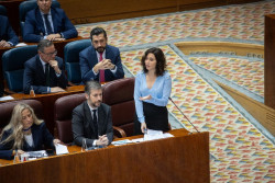 Ayuso replica a M&aacute;s Madrid que si le citan en el Congreso hablar&aacute; "de lo m&aacute;s grande": la "trama de mascarillas" estatal