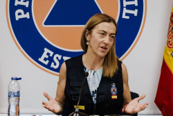 Barcones dice que la ayuda entre comunidades contra los incendios "se activa sola" y que Protecci&oacute;n Civil se "anticip&oacute;"