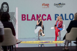 Blanca Paloma asegura que la puntuaci&oacute;n en Eurovisi&oacute;n no le afecta y que repetir&iacute;a: "Hemos plantado una semillita"