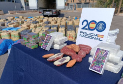 Cae una red que introdujo 15,3 toneladas de hach&iacute;s desde Marruecos entre sand&iacute;as y falsas batatas