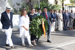 Calvi&agrave; recuerda "con emoci&oacute;n y firmeza" a los guardias civiles asesinados por ETA cuando se cumplen 16 a&ntilde;os del atentado