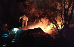 Cantabria ha registrado este viernes cuatro incendios, de los que uno permanece activo en Riotuerto