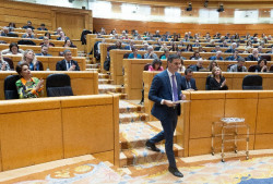 Comienza la comparecencia de S&aacute;nchez en la comisi&oacute;n de investigaci&oacute;n del Senado sobre el `caso Koldo`