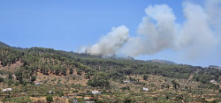 Controlado el segundo conato de incendio en El Hierro, pero persisten labores de perimetrado en foco principal