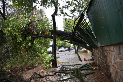 Cortes de luz y retrasos en trenes tras el "frente singular": "No se descarta que fuera un tornado"