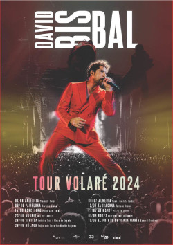 David Bisbal anuncia 10 conciertos en ciudades espa&ntilde;olas por su nueva gira `Volar&eacute;`