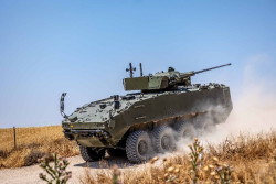Defensa e Indra se reunir&aacute;n la semana que viene para abordar c&oacute;mo avanza el proyecto del blindado 8x8 Drag&oacute;n