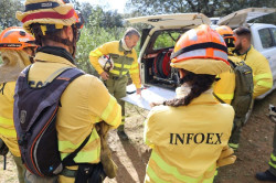El 112 env&iacute;a un mensaje masivo de ES-Alert para que los vecinos de Casas del Monte se confinen en sus casas