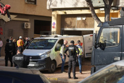 El desplome de la escalera de acceso al garaje causa del accidente en el edificio de Benet&uacute;sser
