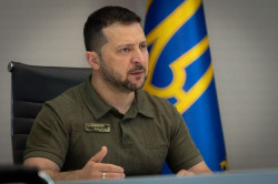 El enviado del Papa se re&uacute;ne con Zelenski en Kiev