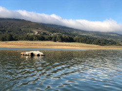 El pantano del Ebro  baja al 44,8% de su capacidad