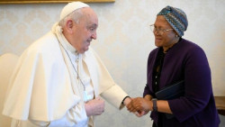 El Papa Francisco sufre una contusi&oacute;n en el brazo derecho por una ca&iacute;da