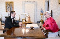 El Papa pide a Herzog un "alto al fuego" en Gaza y este reclama la liberaci&oacute;n de los rehenes israel&iacute;es