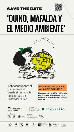 El personaje de Mafalda invita a reflexionar sobre medio ambiente en una muestra que recorrer&aacute; varios municipios