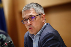 El pol&iacute;tico Hugo Mor&aacute;n,Secretario de Estado, sobre la escasez de agua dice que el suministro est&aacute; garantizado, ser&aacute; porque lo dice &eacute;l"