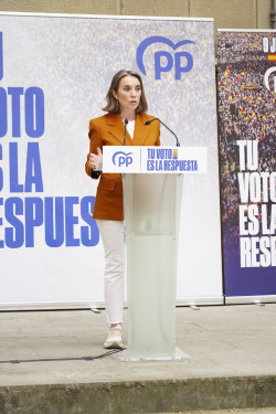 El PP dice que no hay "cortina de humo que tape" la citaci&oacute;n a mujer de S&aacute;nchez: "No es fango, es corrupci&oacute;n en Moncloa"