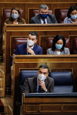 El PSOE con el apoyo del PP impide crear la comisi&oacute;n de investigaci&oacute;n del espionaje, promovida por los socios de S&aacute;nchez