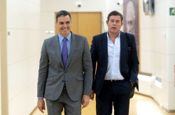 El PSOE justifica la foto de S&aacute;nchez con Bildu  al mandato del 23J. &iquest;?