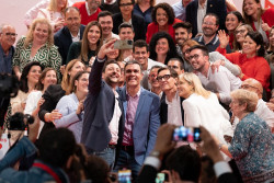 El PSOE  pide a los ciudadanos que vayan a votar "haga calor, llueva o nieve"
