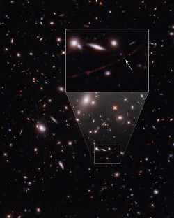 El telescopio Huble detecta a `E&auml;rendel`, la estrella m&aacute;s lejana jam&aacute;s observada