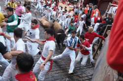 El tercer encierro de Sanfermines reuni&oacute; el mi&eacute;rcoles a 1.436.000 espectadores, 62,1% de cuota en RTVE
