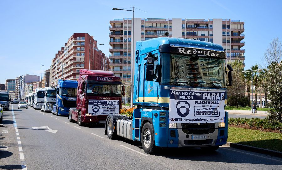 El transporte de mercancías por carretera crece casi un 19 en