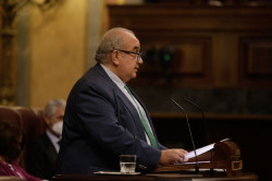 Emilio Del Valle diputado de Vox por Cantabria  fue el ponente en la ley que rebaja penas a etarras, ha presentado la dimisi&oacute;n "del cargo" y no ha sido aceptada