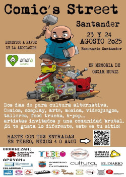 Escenario Santander acoge el 23 y 24 el primer `Comic`s street`, con manga, viodeojuegos y cultura asi&aacute;tica