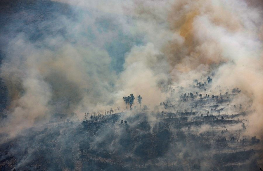 Espa A Arde Los Incendios Forestales Arrasan Hect Reas Desde