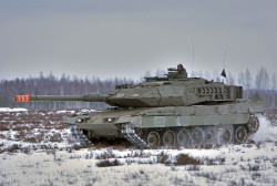Espa&ntilde;a cuenta con 347 carros de combate `Leopard`, incluido el medio centenar en desuso desde hace una d&eacute;cada