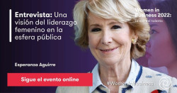 Esperanza Aguirre: "Necesitamos m&aacute;s mujeres como Thatcher o D&iacute;az Ayuso"