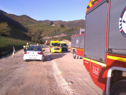 Fallece un operario de 62 a&ntilde;os tras ser arrollado por un cami&oacute;n sin conductor en Vald&aacute;liga