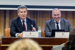 Feij&oacute;o acusa al fiscal general de actuar como un "delincuente com&uacute;n" con borrado de mensajes y pide al TC "no manosear"