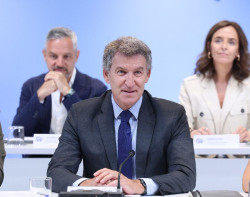 Feij&oacute;o censura el "mitin" de S&aacute;nchez en Moncloa: No se puede gobernar sin "verg&uuml;enza" y s&oacute;lo con "mordidas y audios"
