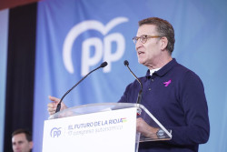 Feij&oacute;o criticar&aacute; ante el PPE que S&aacute;nchez sea "alabado por un grupo terrorista como Ham&aacute;s"