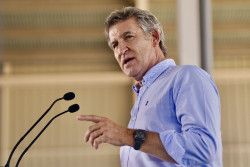 Feij&oacute;o culpa a S&aacute;nchez de los "actos de violencia" en La Vuelta y dice que "no es digno" del cargo: "No tiene l&iacute;mites"