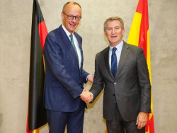 Feij&oacute;o dice que S&aacute;nchez a diferencia de Rajoy no fue invitado a la cumbre de Berl&iacute;n de Biden, Scholz, Macron y Starmer