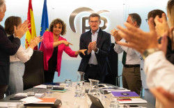 Feij&oacute;o dice que S&aacute;nchez se "sigue riendo" de los espa&ntilde;oles: har&aacute; president a Puigdemont pero lo negar&aacute; hasta despu&eacute;s 9J