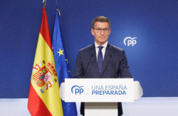 Feij&oacute;o dice que si gobierna derogar&aacute; la Ley de Memoria y la Ley Trans, y revisar&aacute; la ley de Eutanasia y la de Educaci&oacute;n