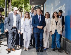 Feij&oacute;o ofrece los votos del PP al constitucionalismo para que Bildu no gobierne ante su "preocupante" subida el 28M